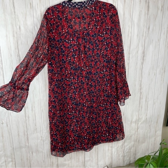 Diane Von Furstenberg Kourtni silk sheath dress size 14 - Picture 13 of 15